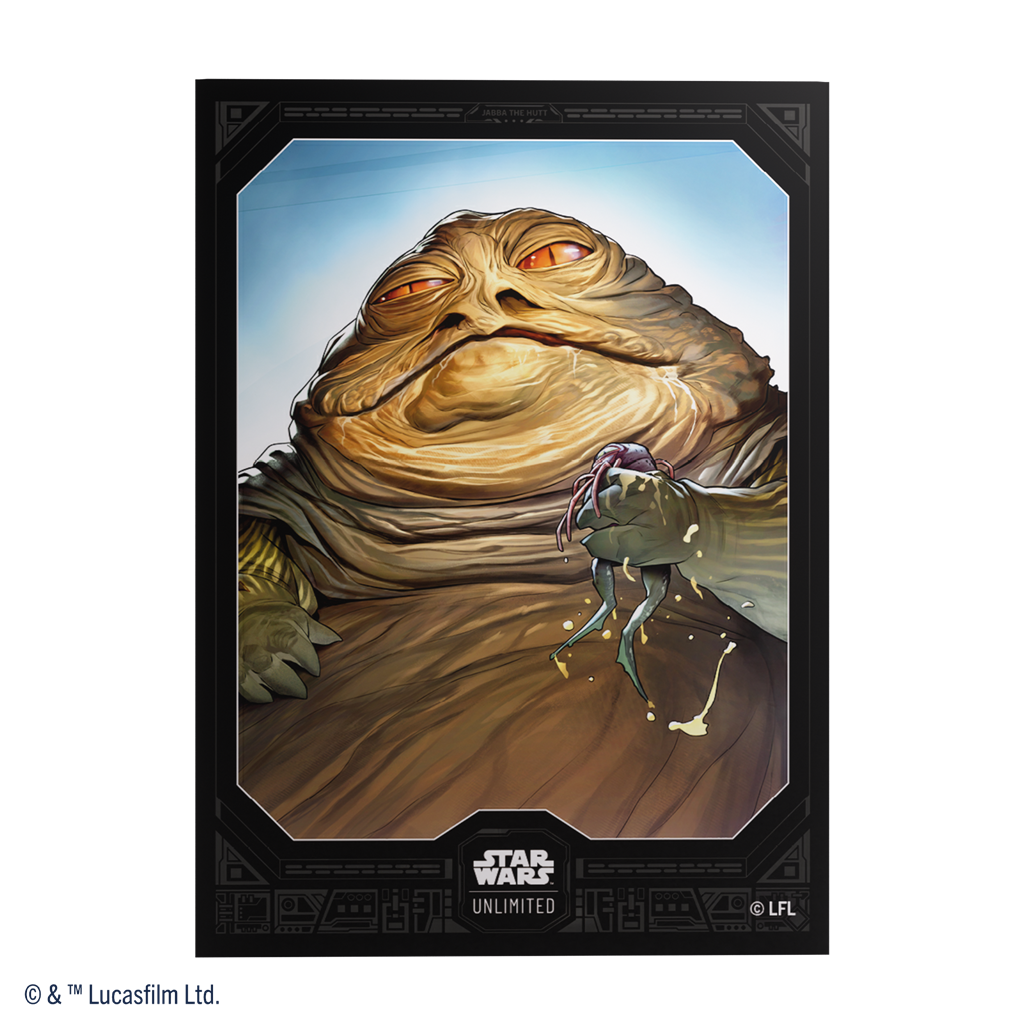 Gamegenic Art Sleeves Set 7 Jabba the Hutt - Fundas Premium (50 uds) - Star Wars Unlimited