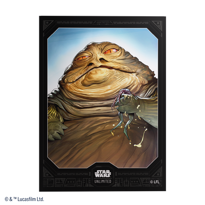 Gamegenic Art Sleeves Set 7 Jabba the Hutt - Fundas Premium (50 uds) - Star Wars Unlimited