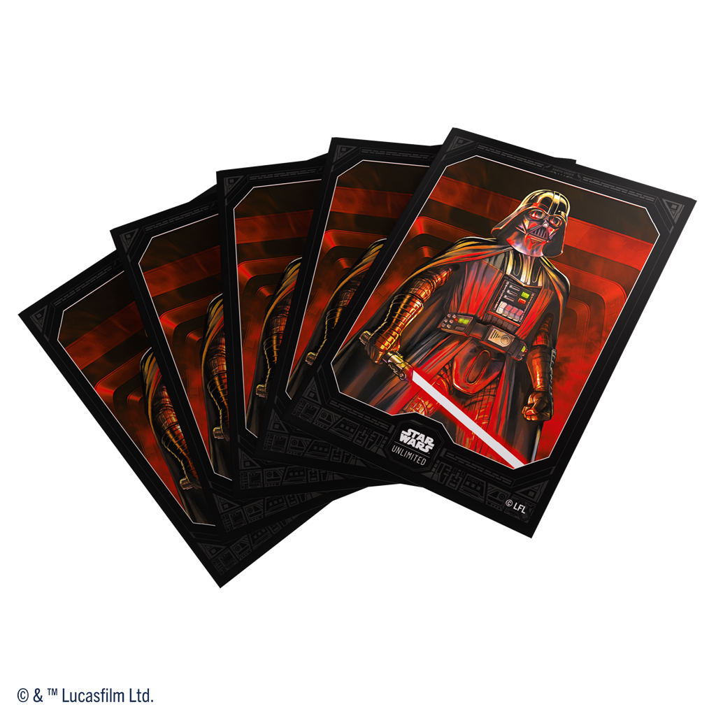 Gamegenic Fundas Art Sleeves Set 7 Darth Vader (50 uds) | Protección Premium - Star Wars Unlimited