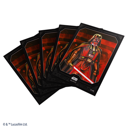 Gamegenic Fundas Art Sleeves Set 7 Darth Vader (50 uds) | Protección Premium - Star Wars Unlimited