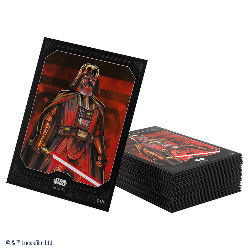 Gamegenic Fundas Art Sleeves Set 7 Darth Vader (50 uds) | Protección Premium - Star Wars Unlimited