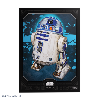 Gamegenic Art Sleeves Set 7 R2-D2 - Fundas Premium (50 uds) - Star Wars Unlimited