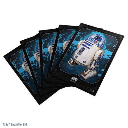 Gamegenic Art Sleeves Set 7 R2-D2 - Fundas Premium (50 uds) - Star Wars Unlimited