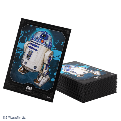 Gamegenic Art Sleeves Set 7 R2-D2 - Fundas Premium (50 uds) - Star Wars Unlimited