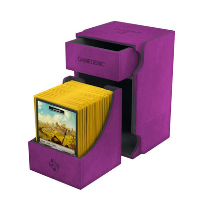 Gamegenic Watchtower 100+ Convertible Purple - Caja Protectora Cartas