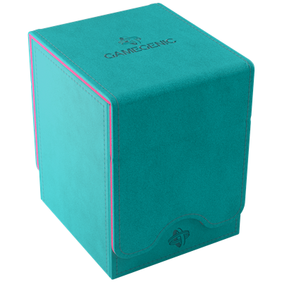 Gamegenic Squire 100+ XL Teal/Pink - Caja para Cartas