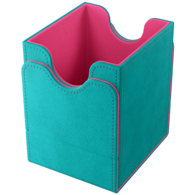 Gamegenic Squire 100+ XL Teal/Pink - Caja para Cartas