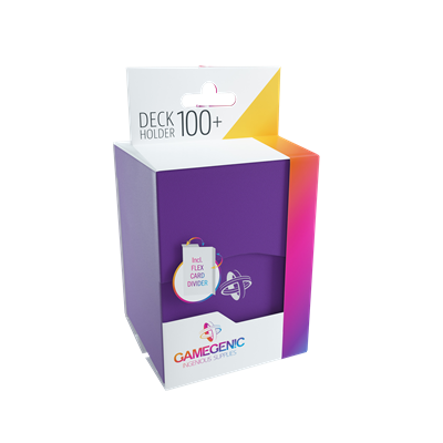 Deck Holder 100+ Purple - Caja Porta Mazos