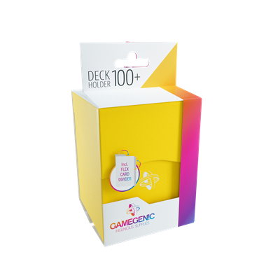 Deck Holder 100+ Yellow - Caja Porta Mazos