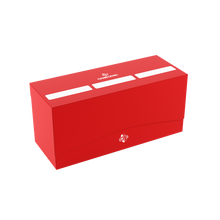 Triple Deck Holder 300+ XL Rojo - Caja para 3 Mazos de Cartas Tamaño Grande | Gamegenic