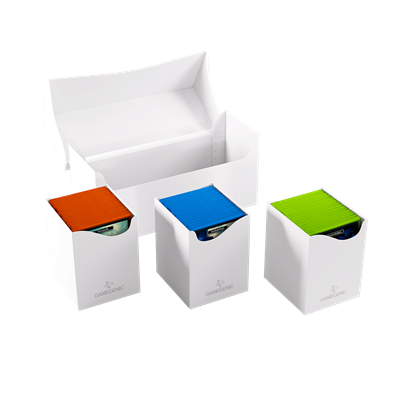 Triple Deck Holder 300+ XL Blanco - Caja para 3 Mazos de Cartas Tamaño Grande | Gamegenic (Copia)