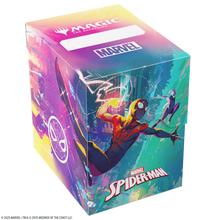 Gamegenic Marvel's Spider-Man Soft Crate 80+ - Caja Porta Cartas Flexible Magic The Gathering