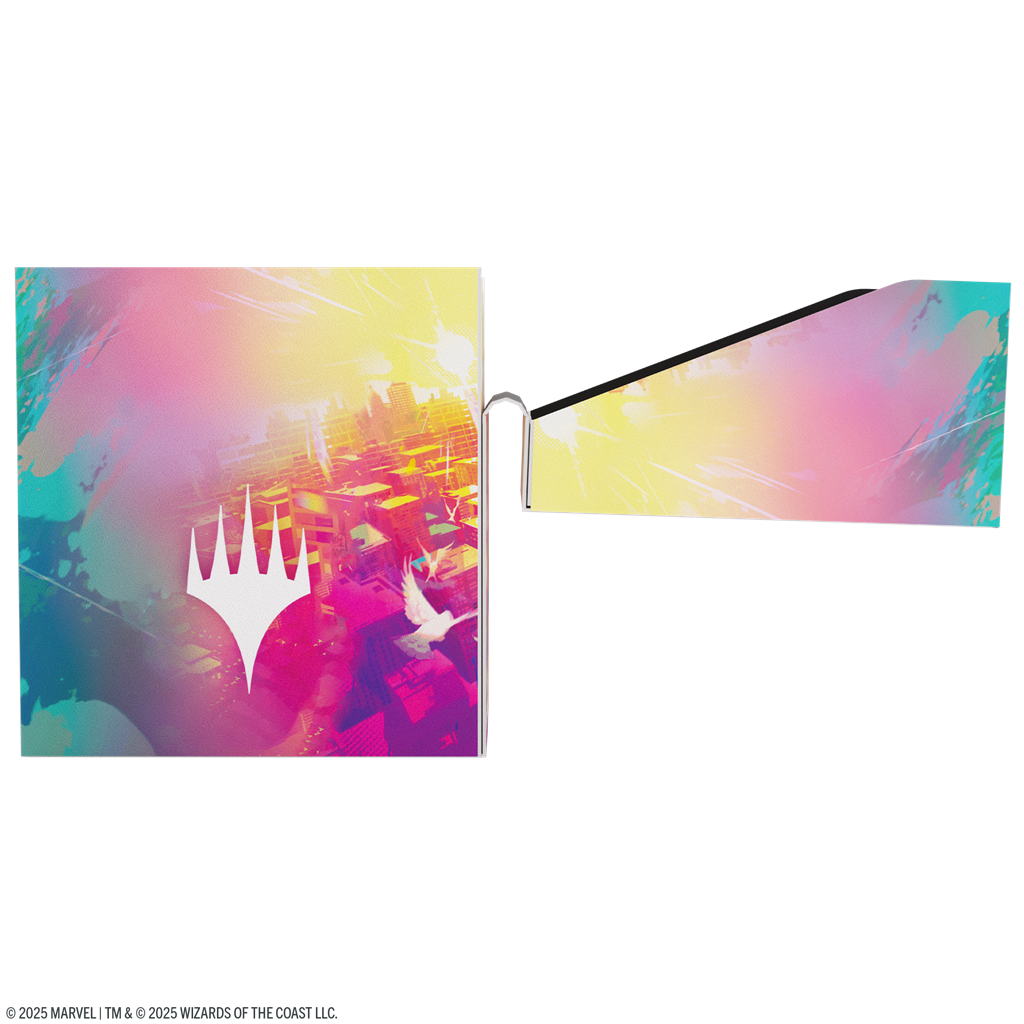 Gamegenic Marvel's Spider-Man Soft Crate 80+ - Caja Porta Cartas Flexible Magic The Gathering