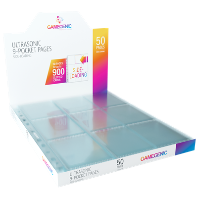Ultrasonic 9-Pocket Pages Sideloading Display 50 - Fundas para Cartas
