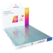 Ultrasonic 9-Pocket Pages Sideloading Display 50 - Fundas para Cartas