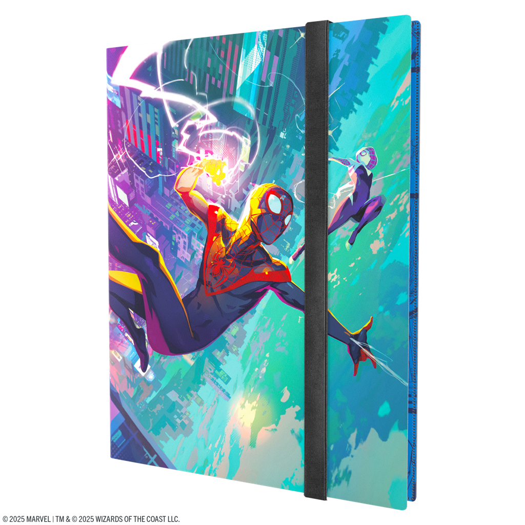 Gamegenic Marvel's Spider-Man Album 18-Pocket - Carpeta Coleccionista Premium Magic The Gathering