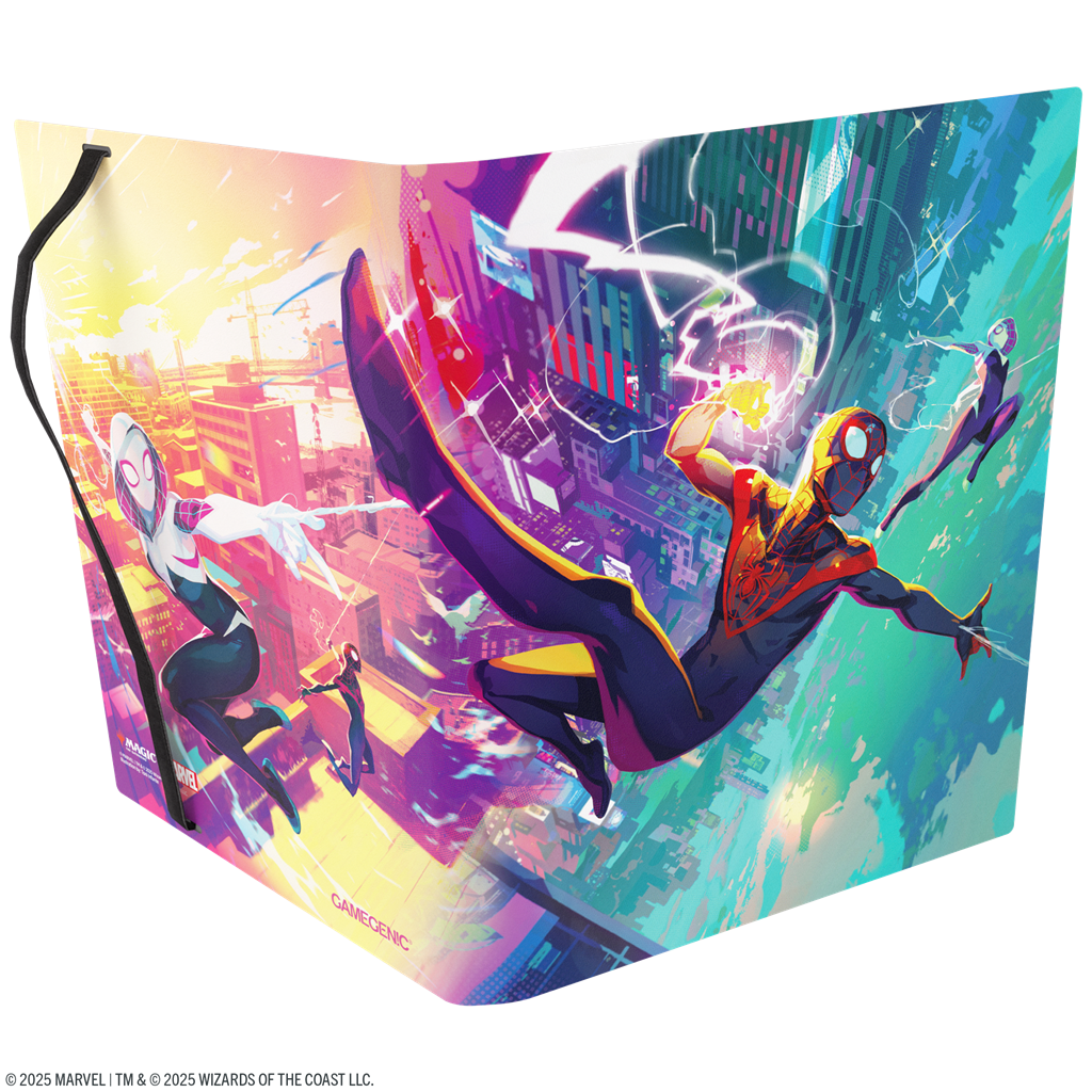 Gamegenic Marvel's Spider-Man Album 18-Pocket - Carpeta Coleccionista Premium Magic The Gathering