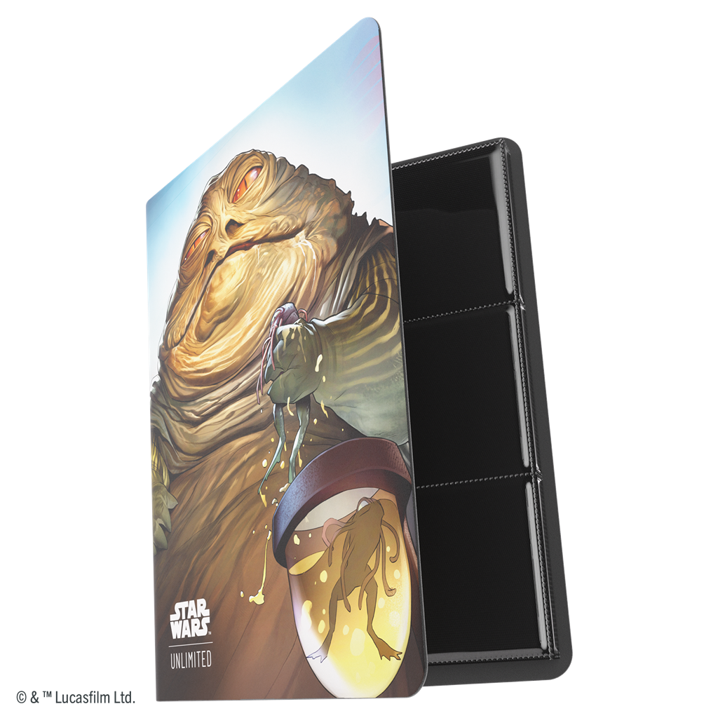 Gamegenic Álbum 18 Bolsillos Set 7 Leia & Jabba Carpeta Premium - Star Wars Unlimited