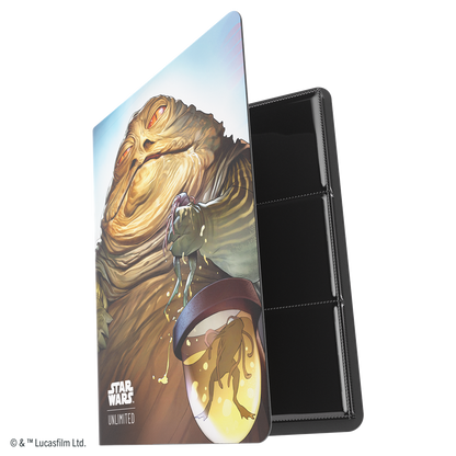 Gamegenic Álbum 18 Bolsillos Set 7 Leia & Jabba Carpeta Premium - Star Wars Unlimited