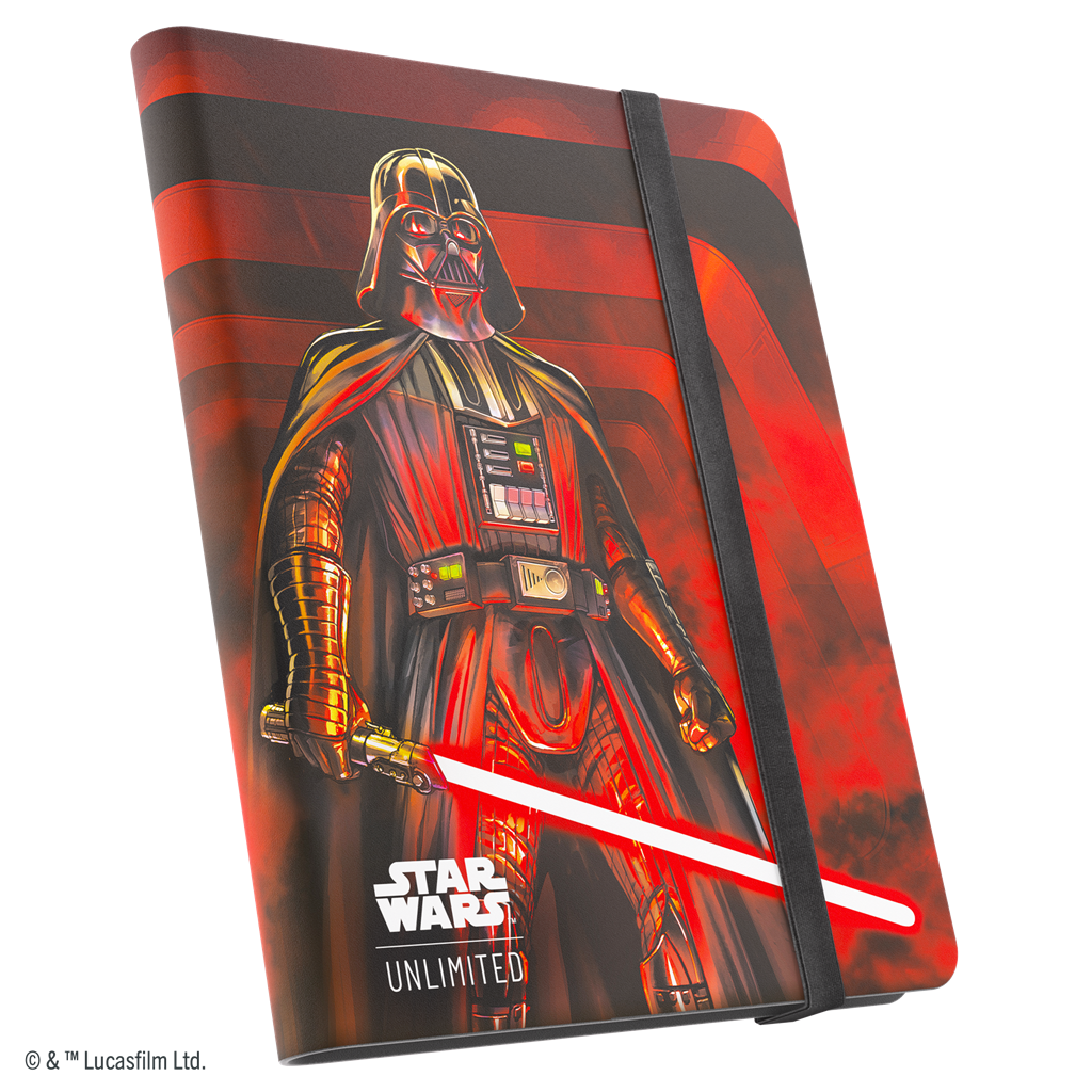 SWU - Álbum 18 Bolsillos Set 7 Darth Vader | Carpeta Premium - Star Wars Unlimited
