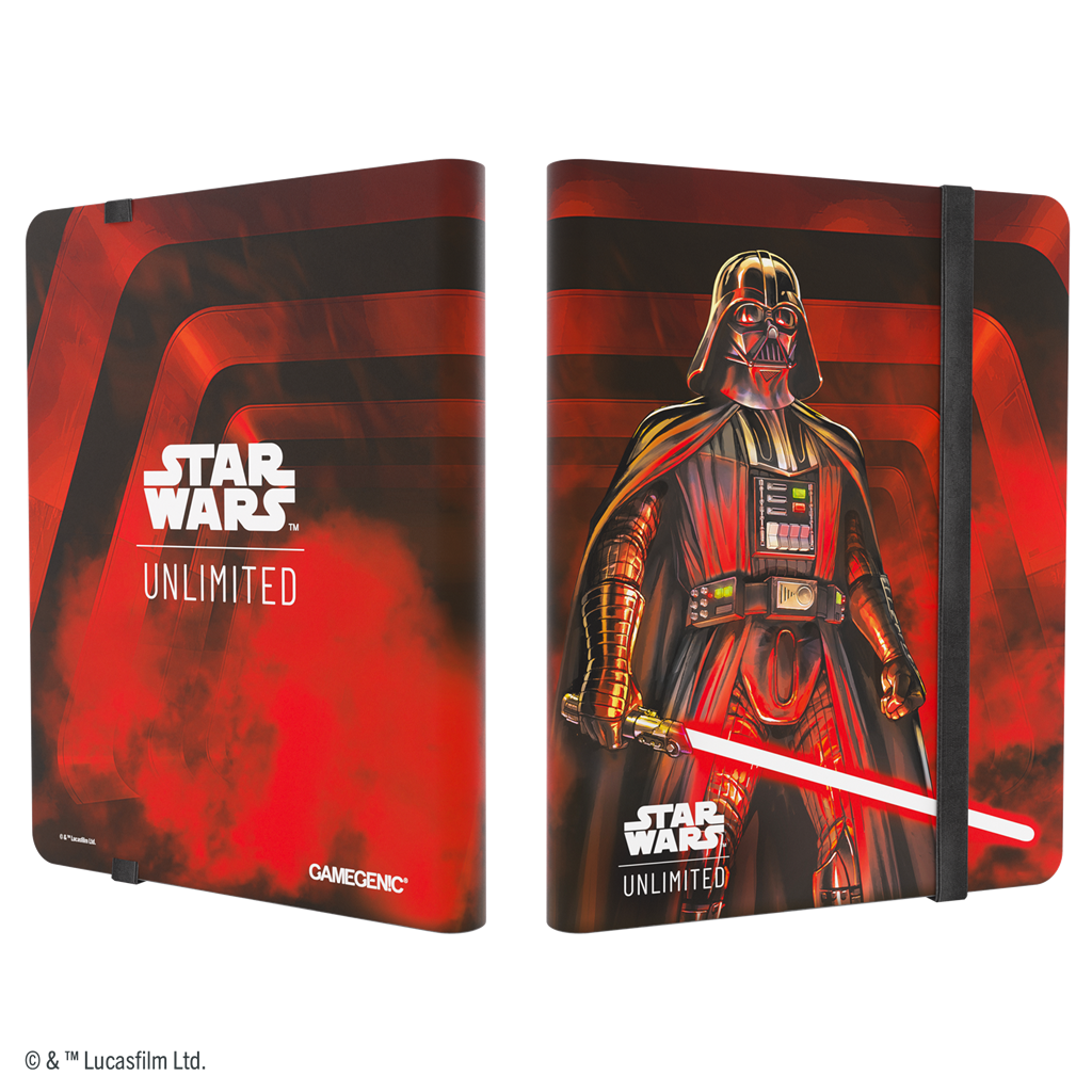 SWU - Álbum 18 Bolsillos Set 7 Darth Vader | Carpeta Premium - Star Wars Unlimited