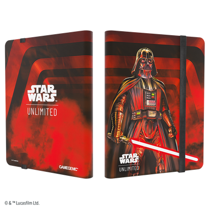 SWU - Álbum 18 Bolsillos Set 7 Darth Vader | Carpeta Premium - Star Wars Unlimited