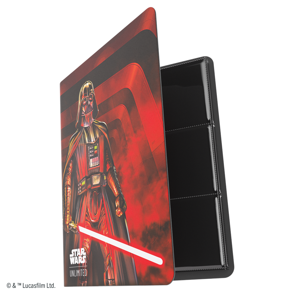SWU - Álbum 18 Bolsillos Set 7 Darth Vader | Carpeta Premium - Star Wars Unlimited