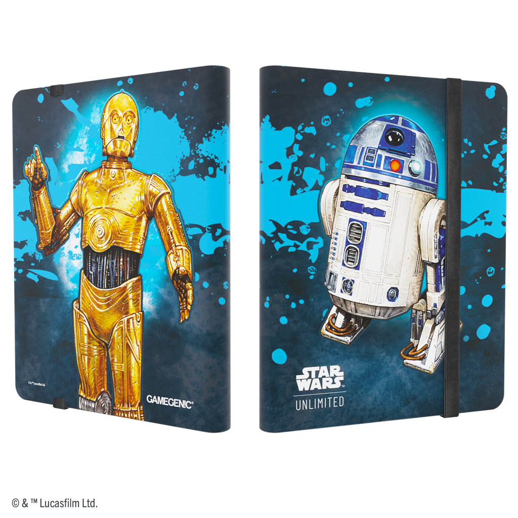Gamegenic Álbum 18 Bolsillos C3PO & R2D2 Carpeta Premium - Star Wars Unlimited