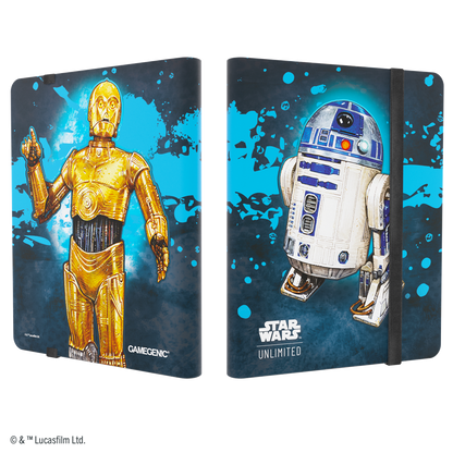 Gamegenic Álbum 18 Bolsillos C3PO & R2D2 Carpeta Premium - Star Wars Unlimited