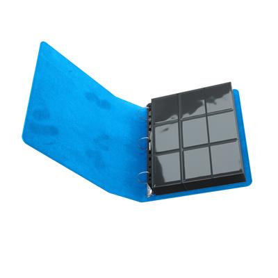 Gamegenic Prime Ring-Binder Blue - Carpeta Anillas Premium Azul para Cartas