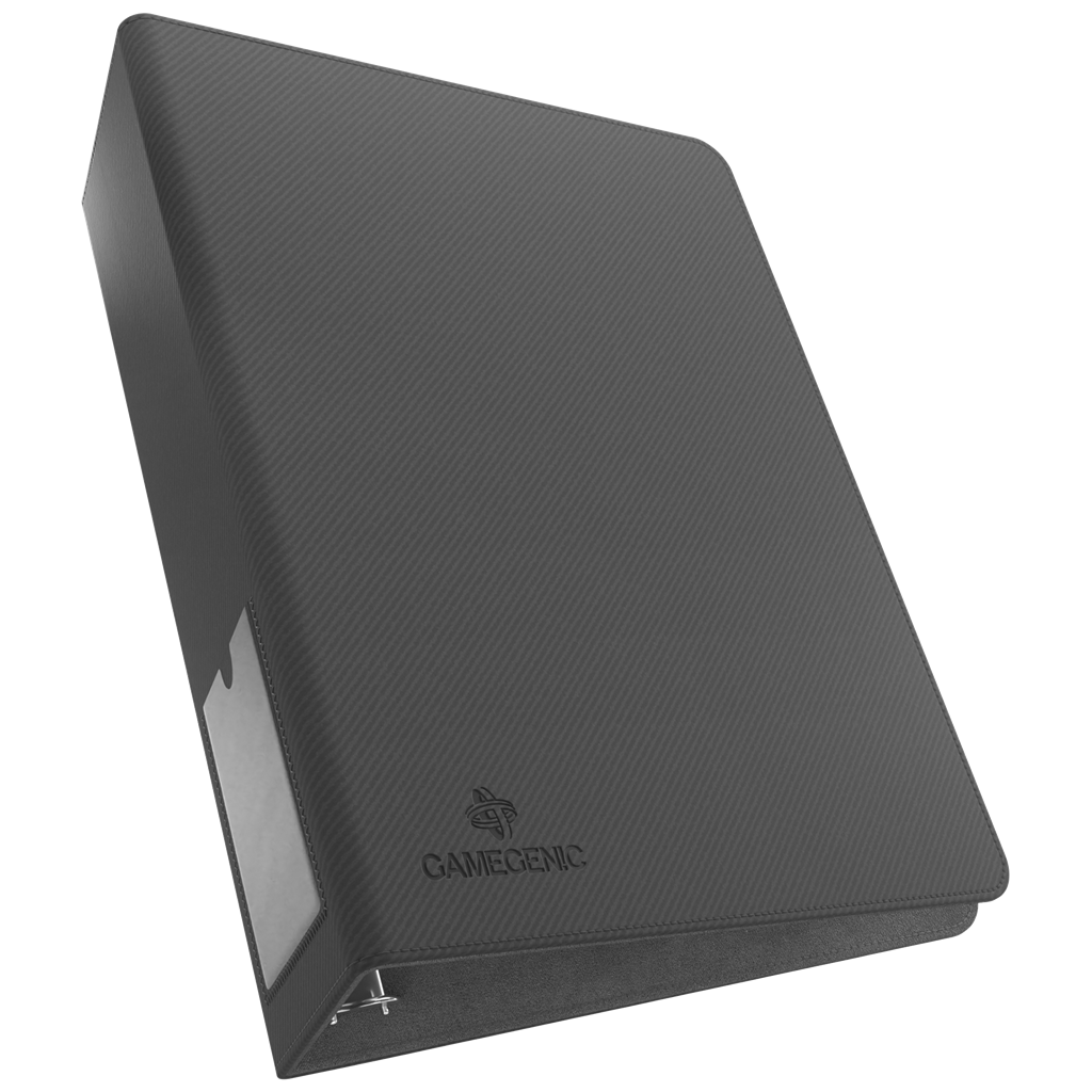 Gamegenic - Prime D-Ring-Binder Black - Archivador de Anillas para Cartas