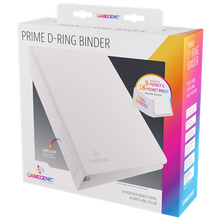 Gamegenic - Prime D-Ring-Binder White - Archivador de Anillas para Cartas