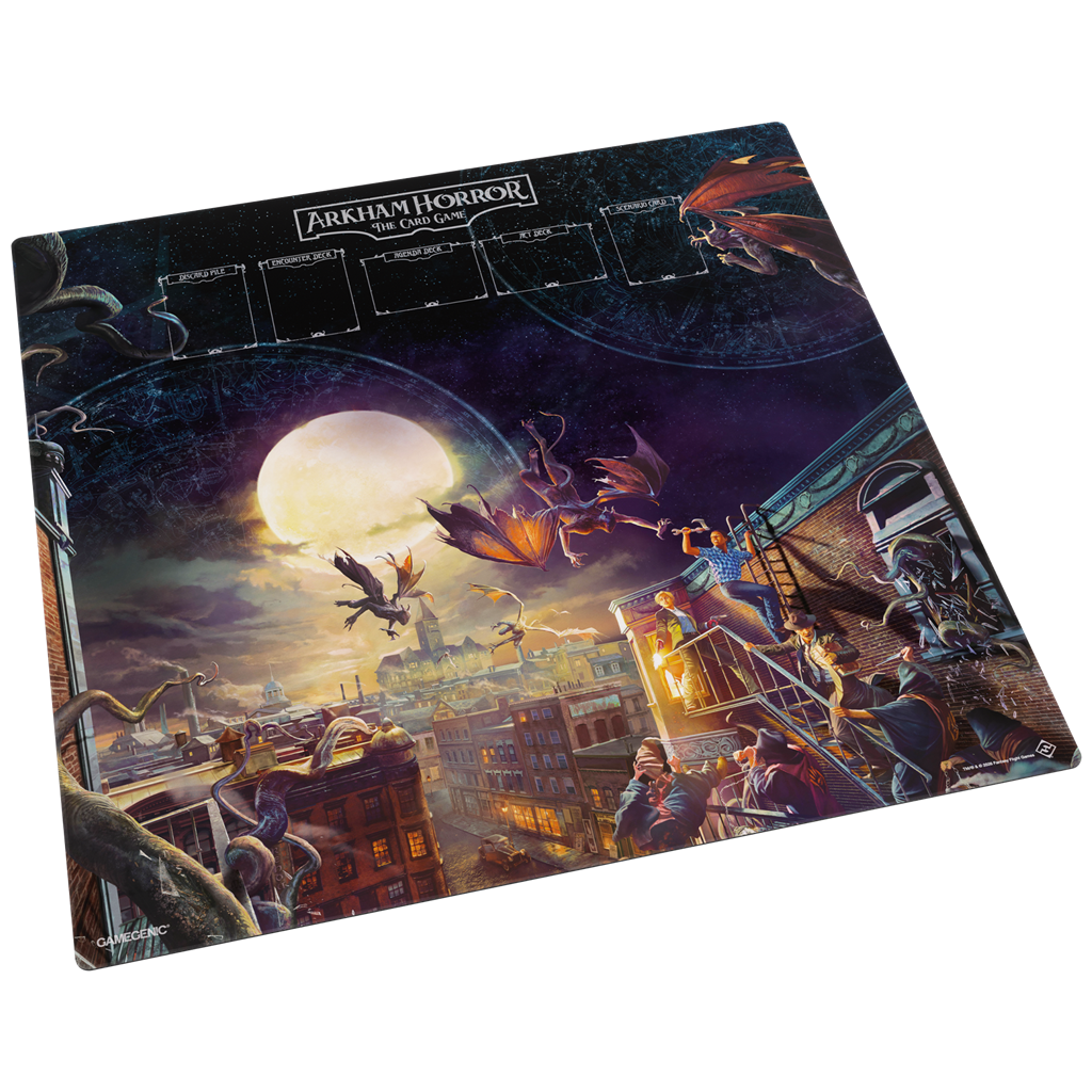 Arkham Horror: Center Game Mat 70x70 cm – Tapete Central de Neopreno