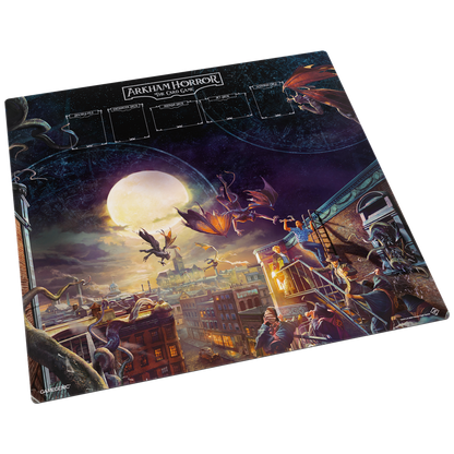 Arkham Horror: Center Game Mat 70x70 cm – Tapete Central de Neopreno