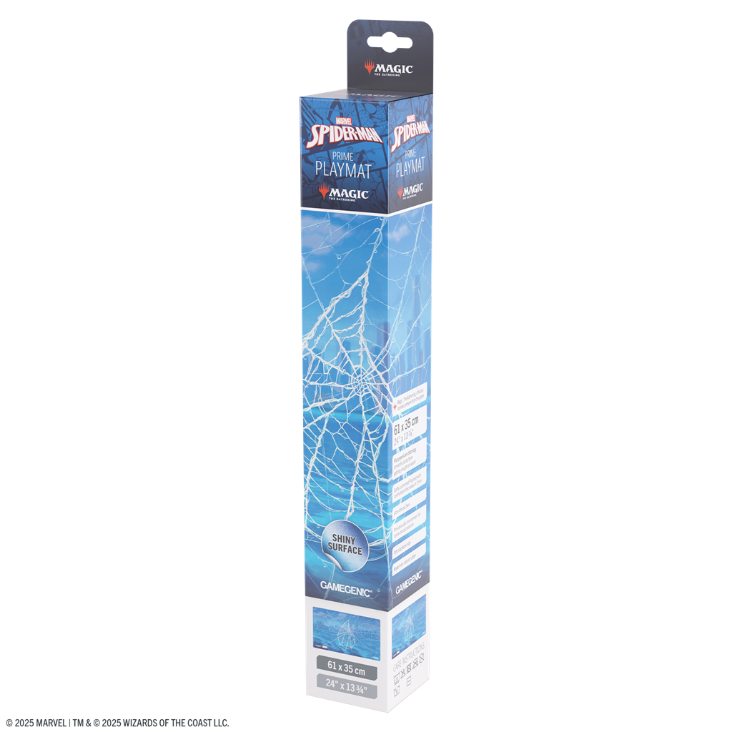 MTG Marvel's Spider-Man Playmat - Spider-Man Island - Tapete de Juego Magic: The Gathering