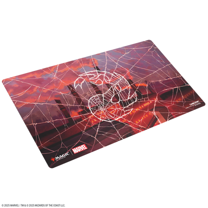MTG Marvel's Spider-Man Playmat - Spider-Man Mountain - Tapete de Juego Magic: The Gathering