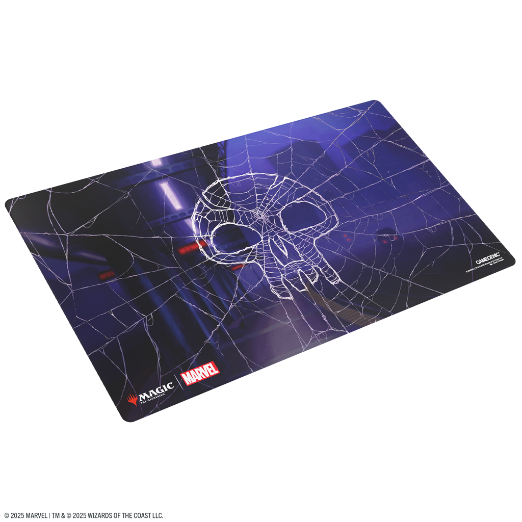 MTG Marvel's Spider-Man Playmat - Spider-Man Swamp - Tapete de Juego Magic: The Gathering