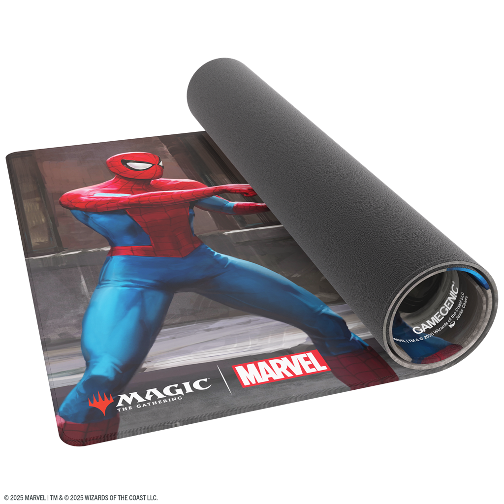 Gamegenic Marvel's Spider-Man Playmat Spider-Man - Tapete de Juego Premium Magic The Gathering
