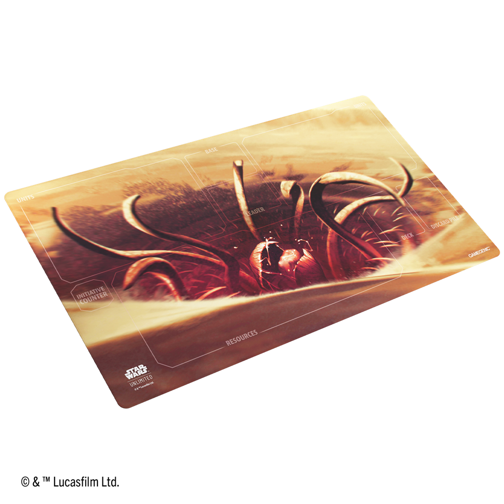 Gamegenic Tapete de Juego Set 7 Gran Pozo de Carkoon Game Mat Premium - Star Wars Unlimited