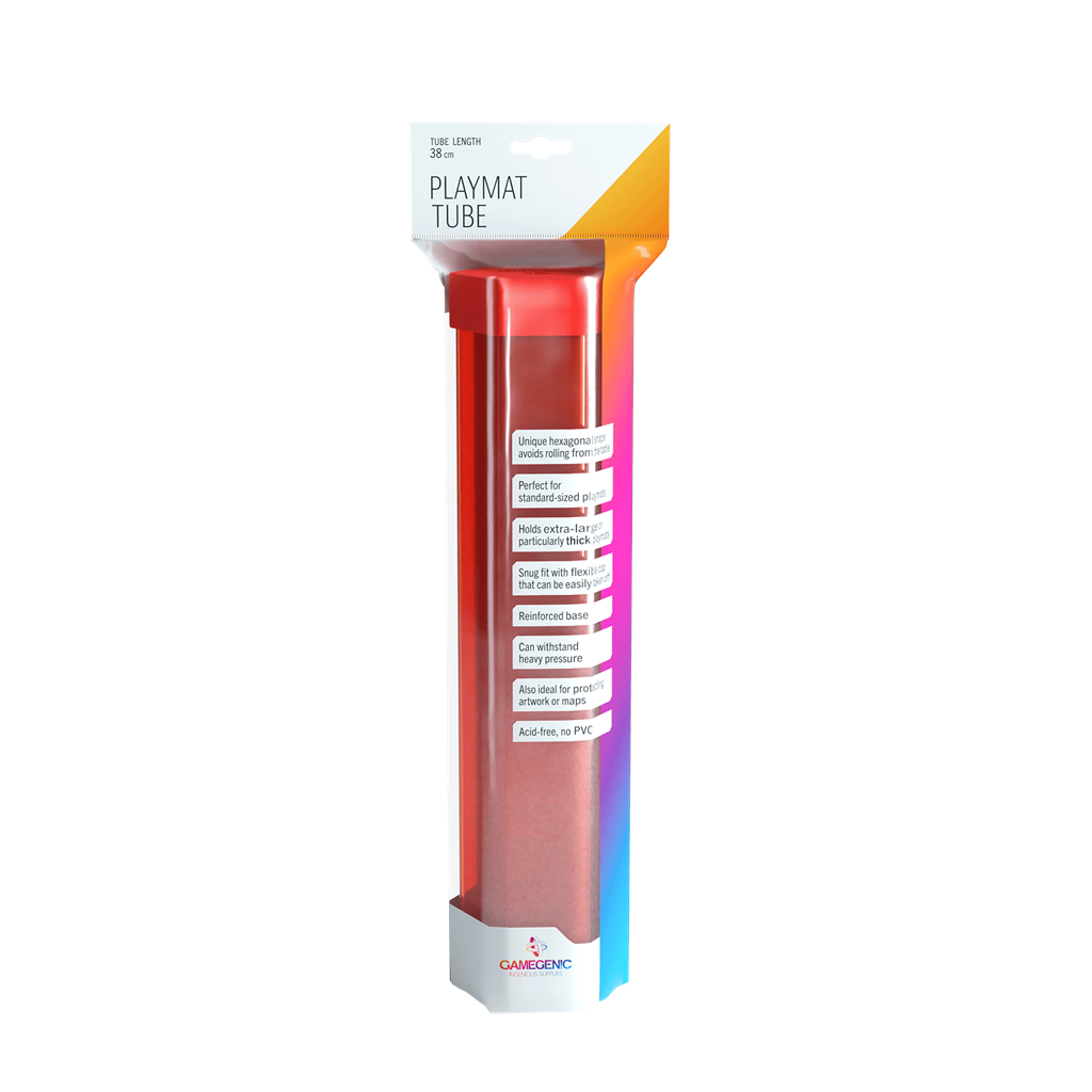 Gamegenic - Playmat Tube Red