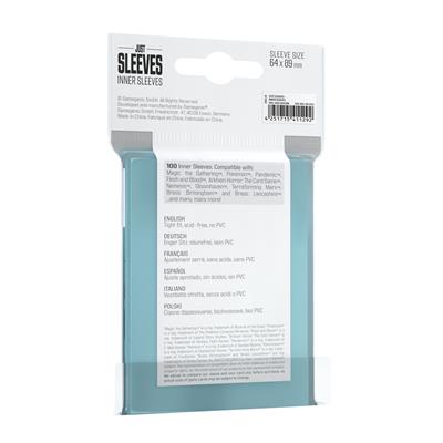 Gamegenic Just Sleeves Inner Sleeves (100) - Fundas Interiores