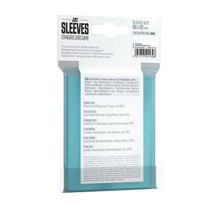 Just Sleeves Standard Card Game White (50) - Fundas Protectoras
