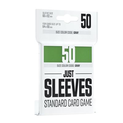 Just Sleeves Standard Card Game Green (50) - Fundas Protectoras
