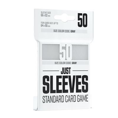 Just Sleeves Standard Card Game White (50) - Fundas Protectoras