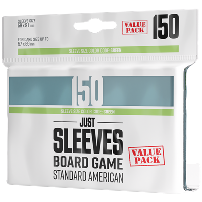 Just Sleeves Standard American Value Pack 150