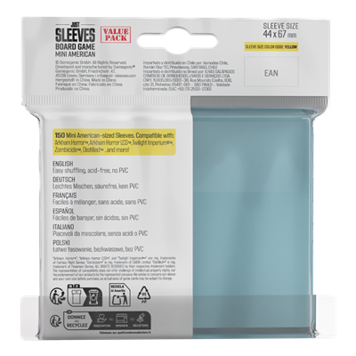 Just Sleeves Mini American Value Pack 150