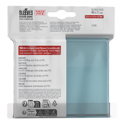 Just Sleeves Mini European Value Pack 150