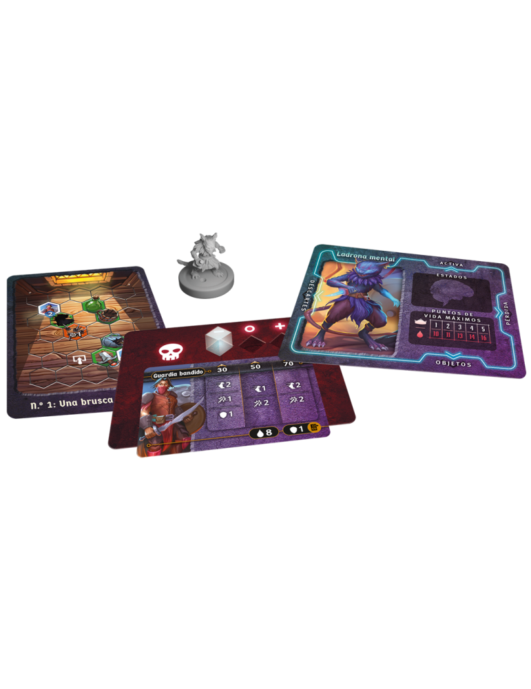 Gloomhaven Botones & Bichos - Juego de Mesa Cooperativo de Aventuras