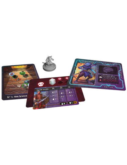 Gloomhaven Botones & Bichos - Juego de Mesa Cooperativo de Aventuras