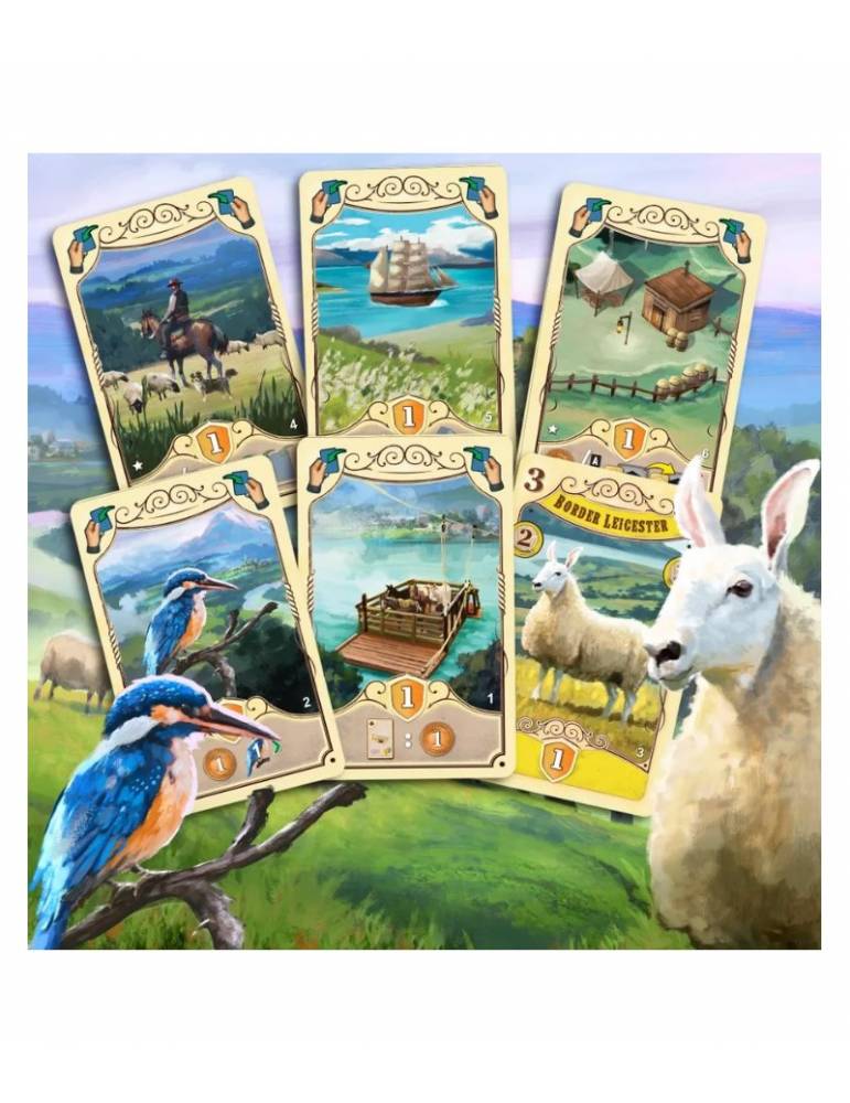 Great Western Trail: Nueva Zelanda - Juego de Mesa Estratégico